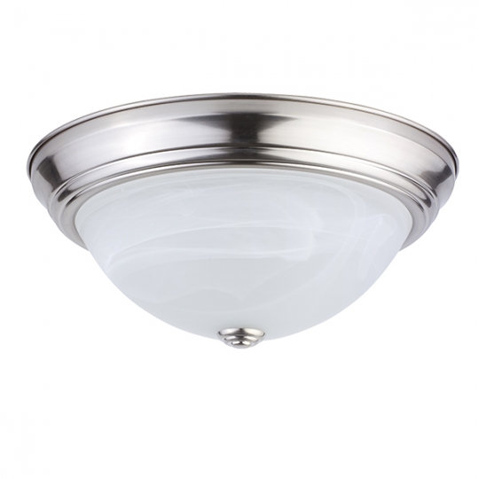Glass indoor LED ceiling lamp